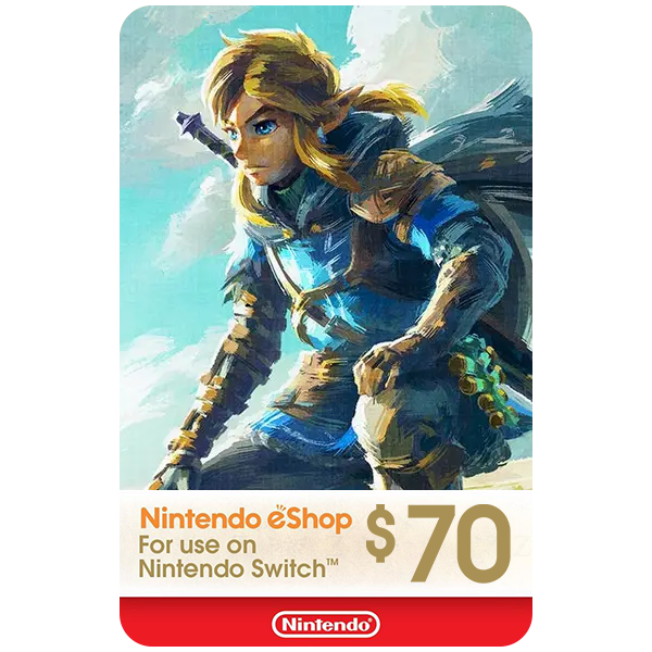 Nintendo eShop $70 - Zelda